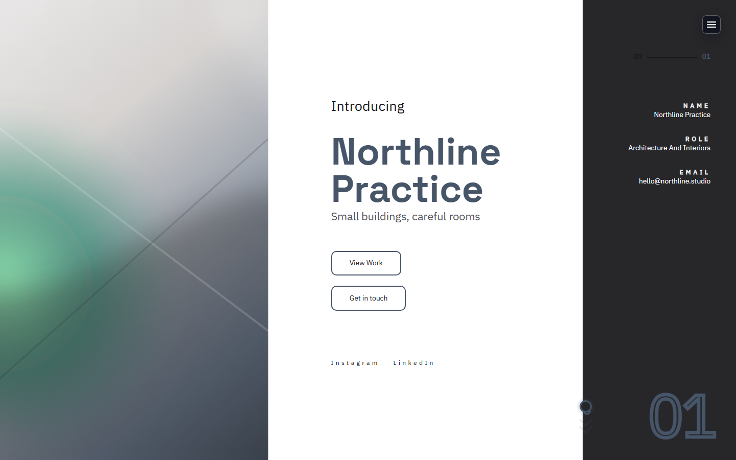 Northline Practice template screenshot